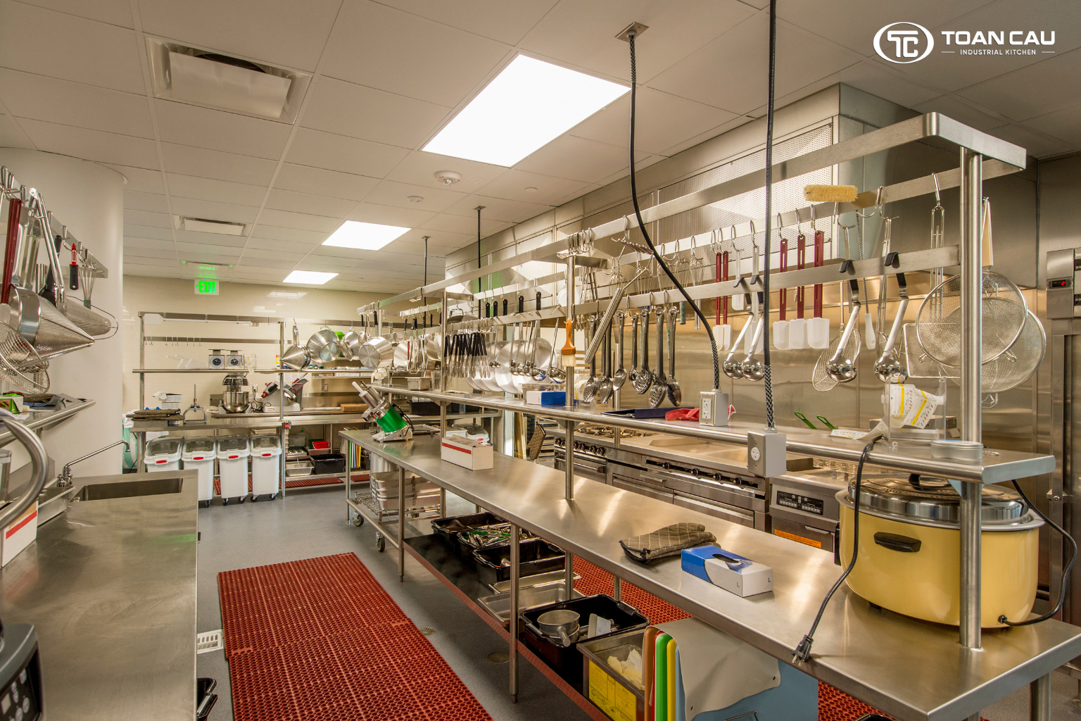 Mỗi phân khu cần được trang bị những thiết bị phù hợp