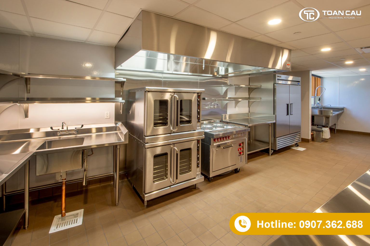 Khu rửa các dụng cụ, bát đĩa sau khi phục vụ khách