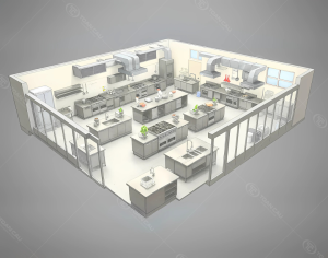 Thiết kế bếp trường học bệnh viện tại Bếp Toàn Cầu