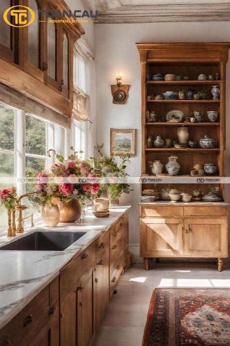 mau ke bep xay gach 23