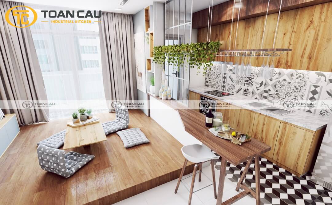 mau quay bar ngan bep va phong khach 16