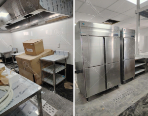 Quá trình trình lắp đặt thiết bị theo từng phân khu