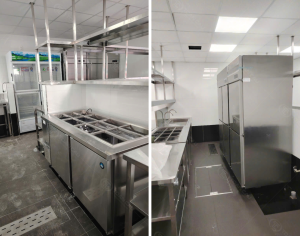 khu bep nha hang lau nuong