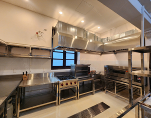 Hoàn thiện lắp đặt khu bếp chính của Teazen tea