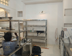 Lắp đặt giá kệ inox
