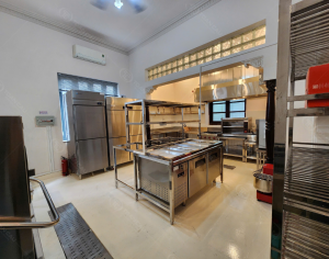 Toàn cảnh khu bếp Teazen tea sau khi hoàn thiện