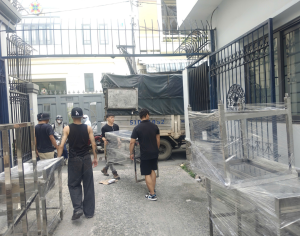 Vận chuyển thiết bị đến Teazen Tea House