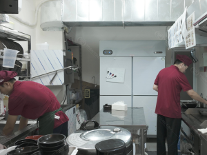 Hoan thanh du an thiet ke bep nha hang waji