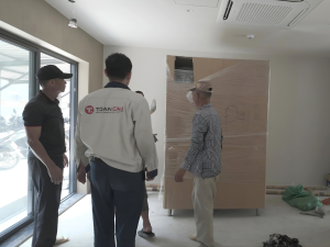 ban giao thiet bi cho khach hang