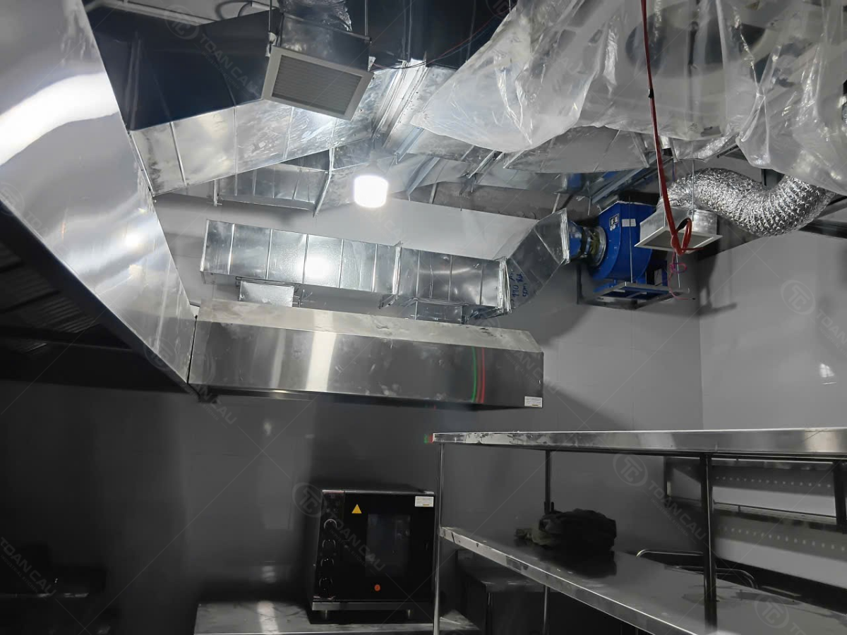Hình ảnh chụp hút mùi bếp công nghiệp