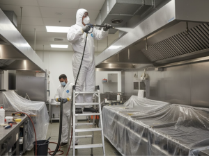 Vệ sinh hệ thống hút mùi bếp công nghiệp - Quy trình & tần suất chuẩn