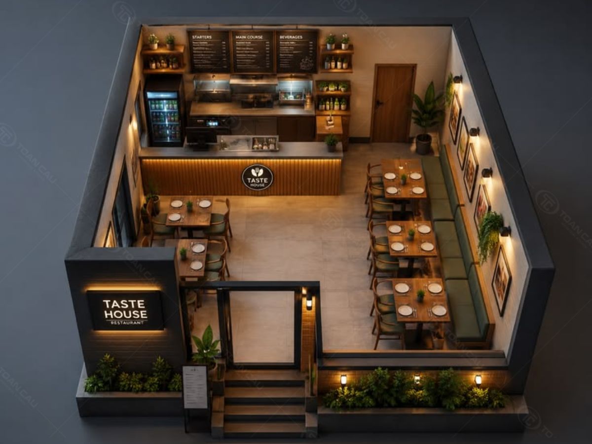 20+ Mẫu Quầy Bar Đẹp Quán Cafe, Trà Sữa & Nhà Hàng 9 mẫu quầy bar đẹp quán cafe phong cách hiện đại