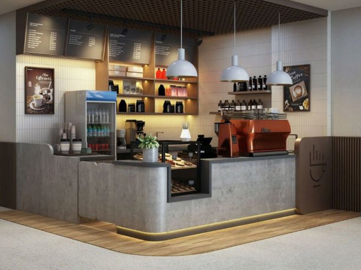 20+ Mẫu Quầy Bar Đẹp Quán Cafe, Trà Sữa & Nhà Hàng 14 Mẫu mẫu quầy bar đẹp quán cafe quy mô vừa