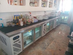 Quầy bar nhà hàng coco beach hoàn thiện
