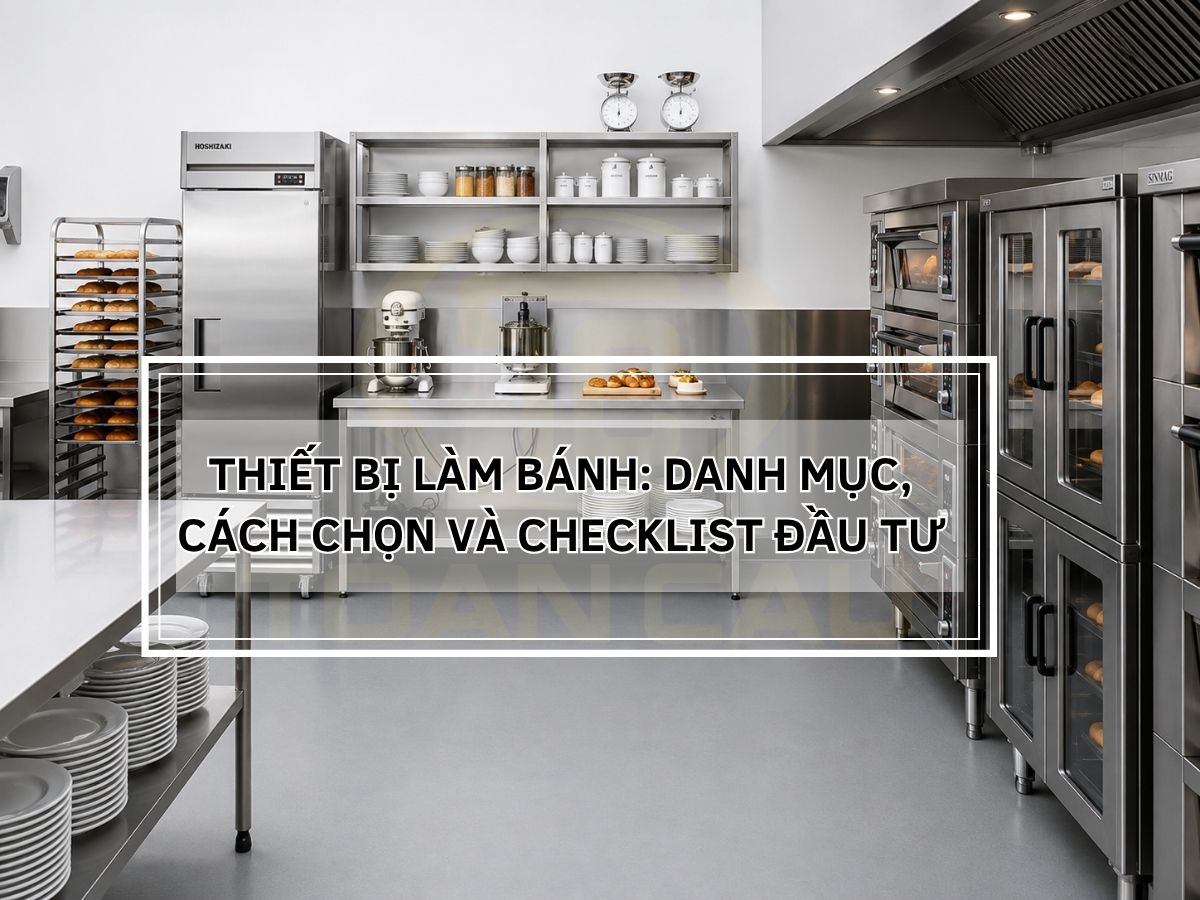 Thiết Bị Làm Bánh: Danh Mục, Cách Chọn Và Checklist Đầu Tư