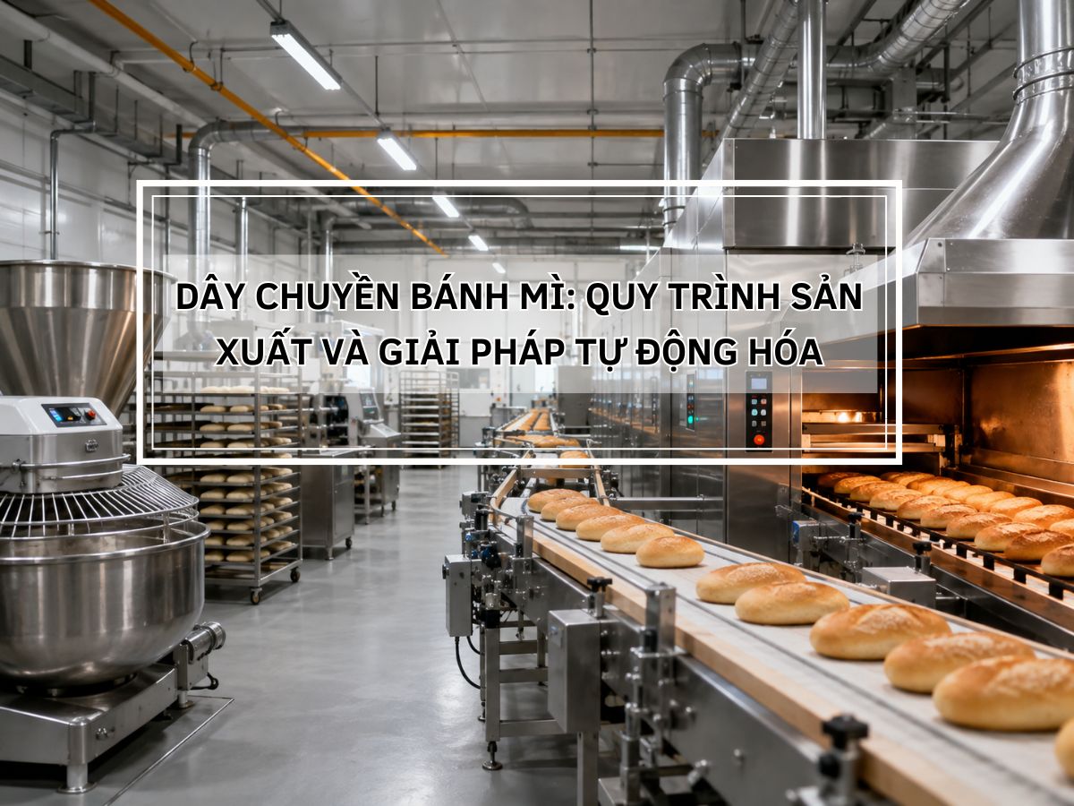 Dây chuyền bánh mì công nghiệp