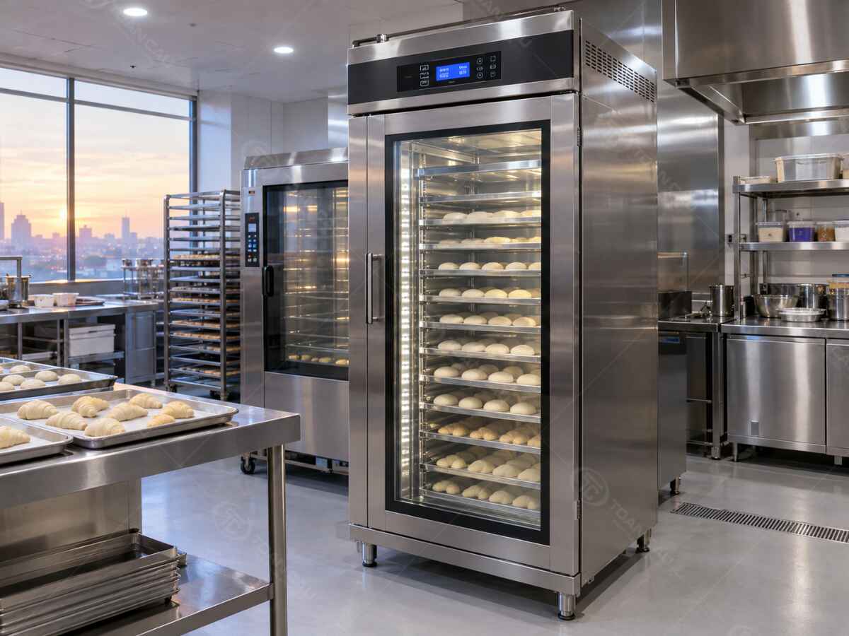 Bếp Bánh Trong Khách Sạn: Tiêu Chuẩn Thiết Kế Và Bố Trí Thiết Bị Chuẩn Vận Hành 5 Tủ ủ bột kìm hãm và kích nở tự động cho bếp bánh khách sạn