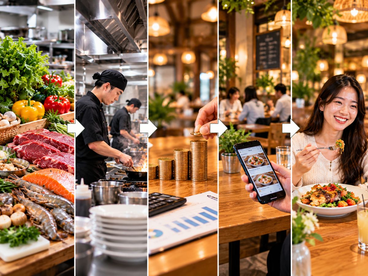 Các bước tính giá thực đơn nhà hàng