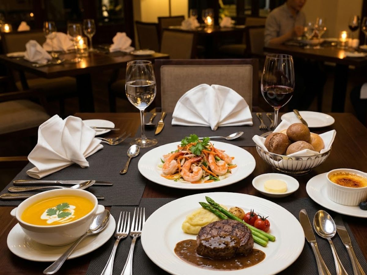 Cấu trúc thực đơn Table D'hote