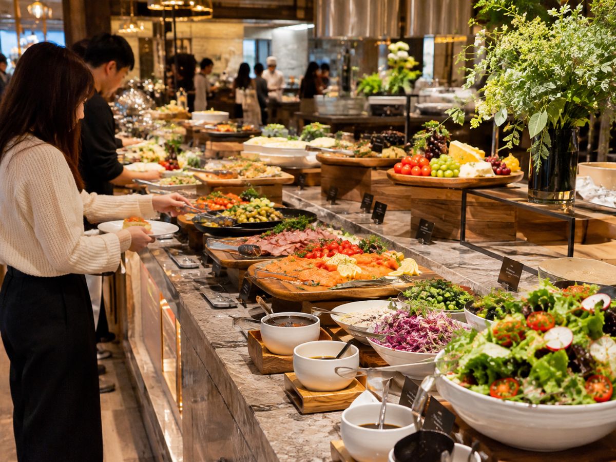 Thực đơn Buffet nhà hàng